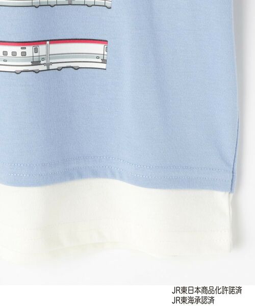 SHOO・LA・RUE / シューラルー Tシャツ | 【JR】レイヤード風電車Tシャツ | 詳細5