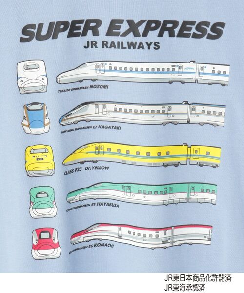 SHOO・LA・RUE / シューラルー Tシャツ | 【JR】レイヤード風電車Tシャツ | 詳細6