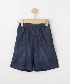 SHOO・LA・RUE / シューラルー ショート・ハーフ・半端丈パンツ | 【100-150cm/ひんやり】ゆったりシルエットの デニムハーフパンツ