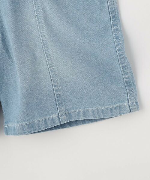 SHOO・LA・RUE / シューラルー ショート・ハーフ・半端丈パンツ | 【100-150cm/ひんやり】ゆったりシルエットの デニムハーフパンツ | 詳細5