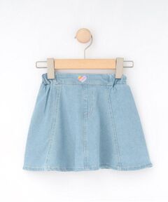SHOO・LA・RUE / シューラルー デニムスカート | 【100-150cm/ひんやり】インパン付きフレアスカート
