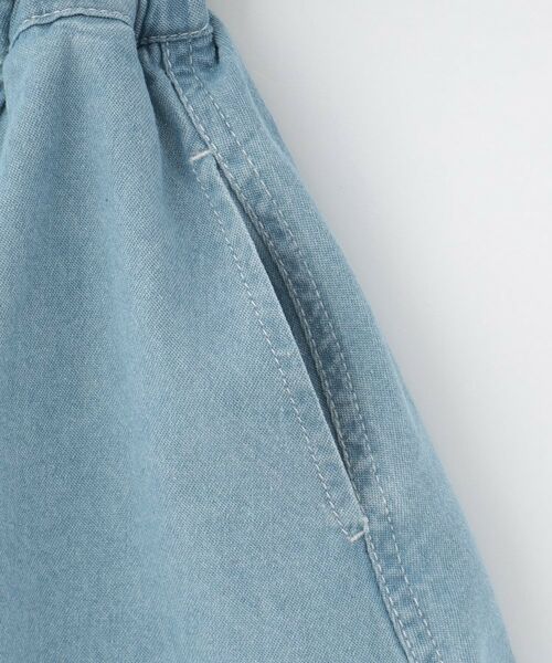 SHOO・LA・RUE / シューラルー デニムスカート | 【100-150cm/ひんやり】インパン付きフレアスカート | 詳細6