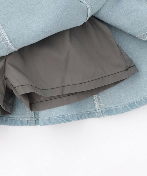 SHOO・LA・RUE / シューラルー デニムスカート | 【100-150cm/ひんやり】インパン付きフレアスカート | 詳細8