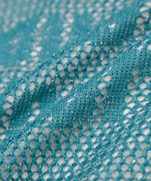 SHOO・LA・RUE / シューラルー その他トップス | 【2点セット/S-LL】ラメメッシュロゴニットセット | 詳細12