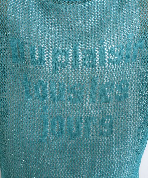 SHOO・LA・RUE / シューラルー その他トップス | 【2点セット/S-LL】ラメメッシュロゴニットセット | 詳細20