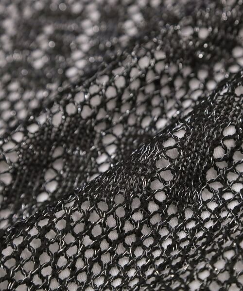 SHOO・LA・RUE / シューラルー その他トップス | 【2点セット/S-LL】ラメメッシュロゴニットセット | 詳細8