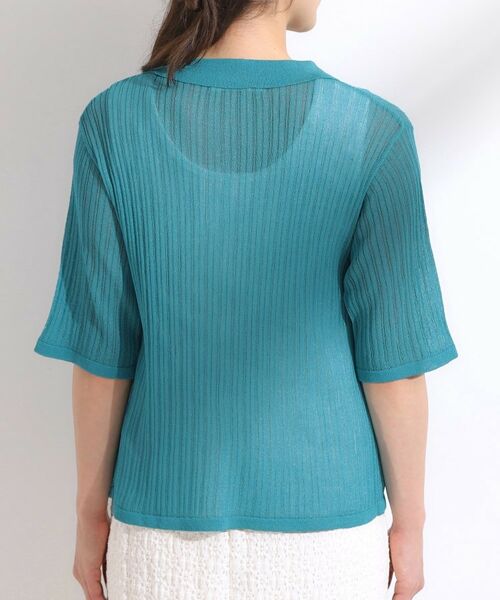 SHOO・LA・RUE / シューラルー ニット・セーター | 【洗える/S-LL】大人のシアー感 キラキラ リブニット | 詳細15