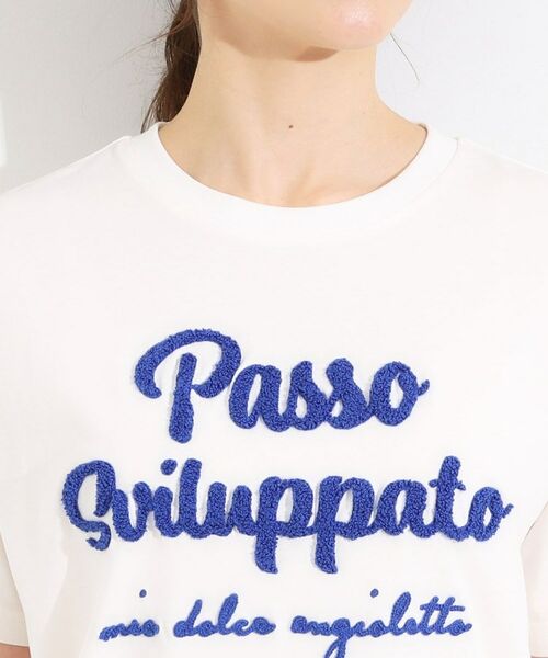 SHOO・LA・RUE / シューラルー Tシャツ | 【ひんやり/S-LL】サガラ刺繍ロゴTシャツ | 詳細16