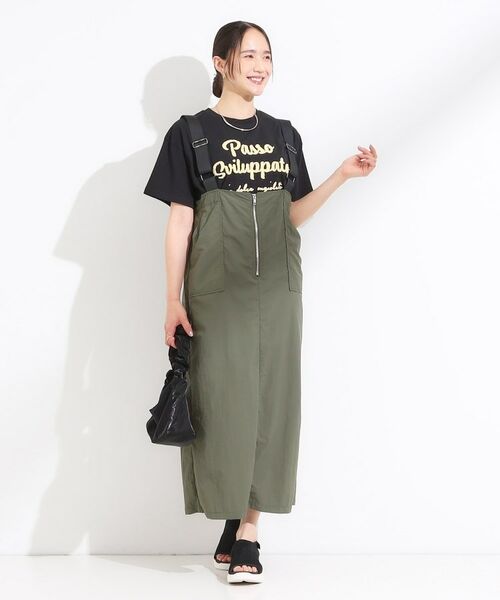 SHOO・LA・RUE / シューラルー Tシャツ | 【ひんやり/S-LL】サガラ刺繍ロゴTシャツ | 詳細3