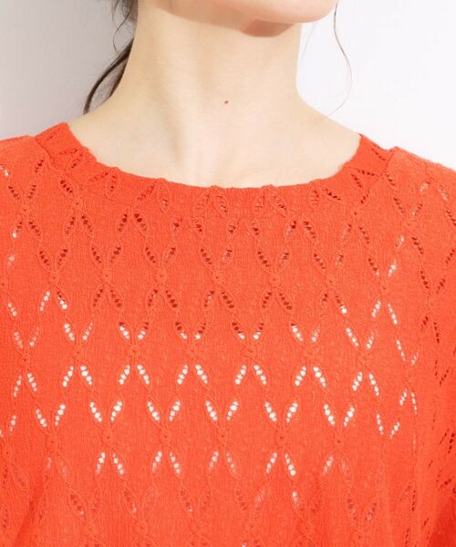 SHOO・LA・RUE / シューラルー カットソー | 【S-LL】インせず決まる レースペプラムトップス | 詳細16