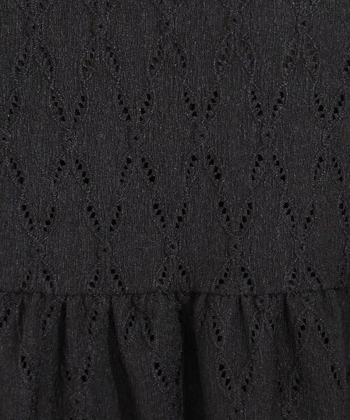 SHOO・LA・RUE / シューラルー カットソー | 【S-LL】インせず決まる レースペプラムトップス | 詳細4