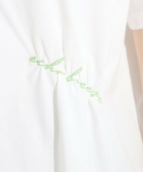 SHOO・LA・RUE / シューラルー Tシャツ | 【ひんやり】大人のカジュアルスタイルに レタリング刺繍Tシャツ | 詳細17