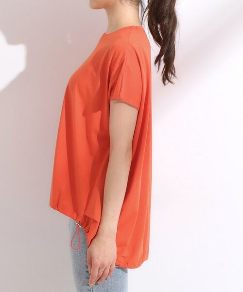 SHOO・LA・RUE / シューラルー カットソー | 【ひんやり】裾が絞れる フレンチスリーブトップス | 詳細14