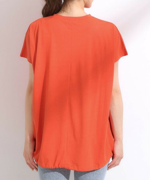 SHOO・LA・RUE / シューラルー カットソー | 【ひんやり】裾が絞れる フレンチスリーブトップス | 詳細15