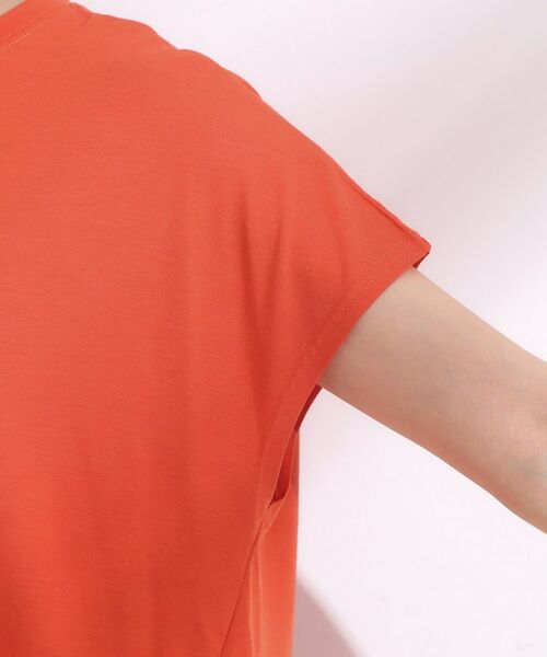 SHOO・LA・RUE / シューラルー カットソー | 【ひんやり】裾が絞れる フレンチスリーブトップス | 詳細17