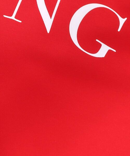 SHOO・LA・RUE / シューラルー カットソー | 【洗える】Vネックですっきり見え ロゴトップス | 詳細12