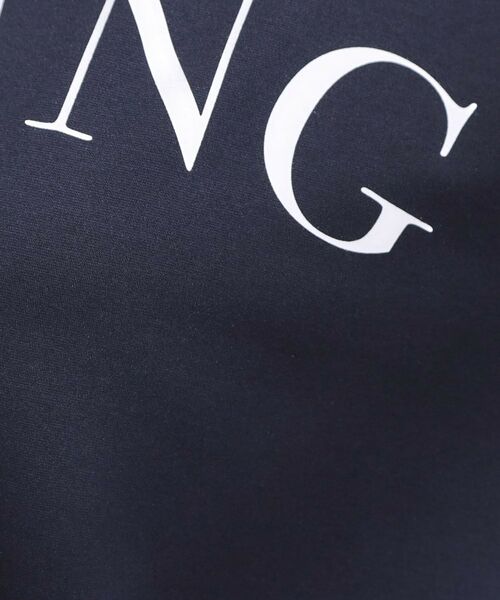 SHOO・LA・RUE / シューラルー カットソー | 【洗える】Vネックですっきり見え ロゴトップス | 詳細8