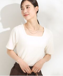 SHOO・LA・RUE / シューラルー カットソー | 【S-LL/ひんやり/前後2WAY】シンプルだから使いやすい テレコTシャツ