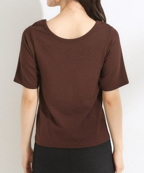 SHOO・LA・RUE / シューラルー カットソー | 【S-LL/ひんやり/前後2WAY】シンプルだから使いやすい テレコTシャツ | 詳細24