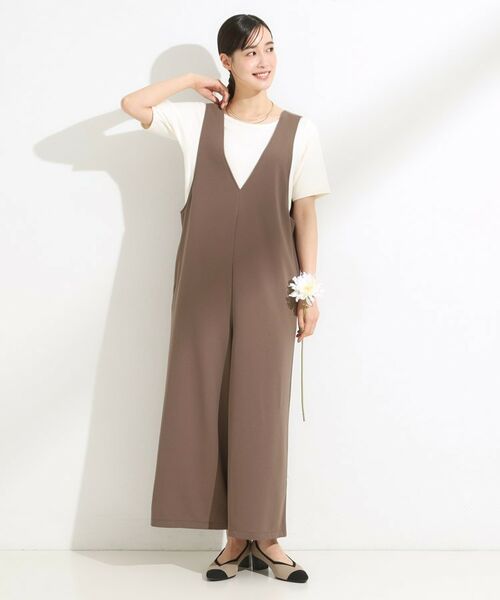 SHOO・LA・RUE / シューラルー カットソー | 【S-LL/ひんやり/前後2WAY】シンプルだから使いやすい テレコTシャツ | 詳細6