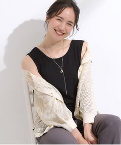 SHOO・LA・RUE / シューラルー キャミソール・チューブトップ | 【洗える/ひんやり／前後2WAY】テレコタンクトップ