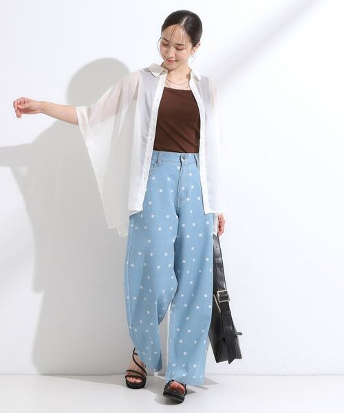 SHOO・LA・RUE / シューラルー キャミソール・チューブトップ | 【洗える/ひんやり／前後2WAY】テレコタンクトップ | 詳細19