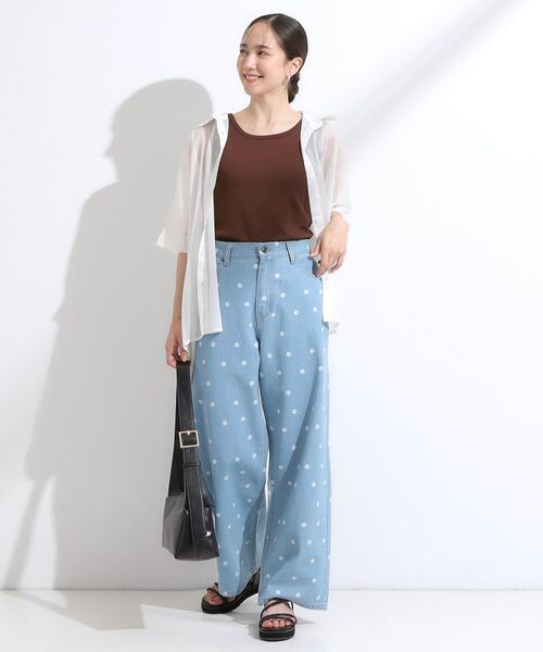 SHOO・LA・RUE / シューラルー キャミソール・チューブトップ | 【洗える/ひんやり／前後2WAY】テレコタンクトップ | 詳細20