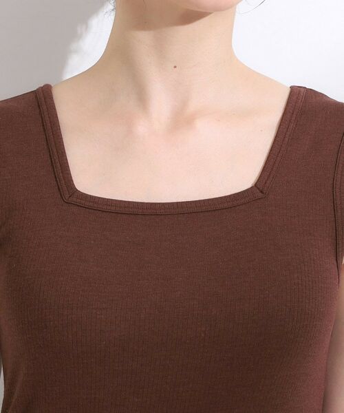 SHOO・LA・RUE / シューラルー キャミソール・チューブトップ | 【洗える/ひんやり／前後2WAY】テレコタンクトップ | 詳細25