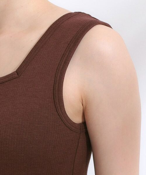 SHOO・LA・RUE / シューラルー キャミソール・チューブトップ | 【洗える/ひんやり／前後2WAY】テレコタンクトップ | 詳細26
