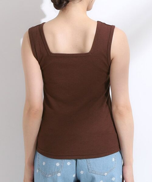 SHOO・LA・RUE / シューラルー キャミソール・チューブトップ | 【洗える/ひんやり／前後2WAY】テレコタンクトップ | 詳細29