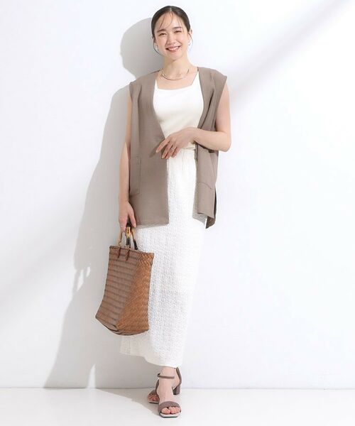 SHOO・LA・RUE / シューラルー キャミソール・チューブトップ | 【洗える/ひんやり／前後2WAY】テレコタンクトップ | 詳細5