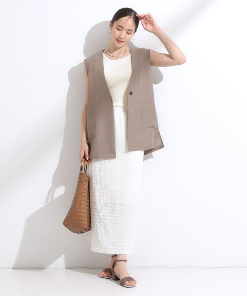 SHOO・LA・RUE / シューラルー キャミソール・チューブトップ | 【洗える/ひんやり／前後2WAY】テレコタンクトップ | 詳細6