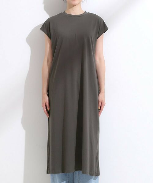 SHOO・LA・RUE / シューラルー ミニ丈・ひざ丈ワンピース | 【2点セット】クロシェ編みレースベスト＋Tシャツワンピースセット | 詳細22