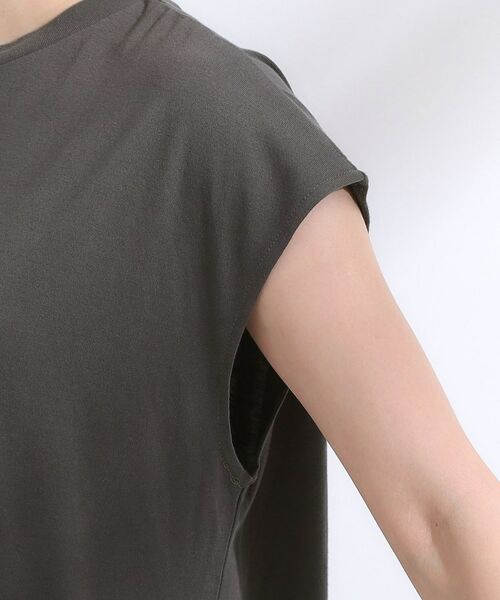 SHOO・LA・RUE / シューラルー ミニ丈・ひざ丈ワンピース | 【2点セット】クロシェ編みレースベスト＋Tシャツワンピースセット | 詳細26