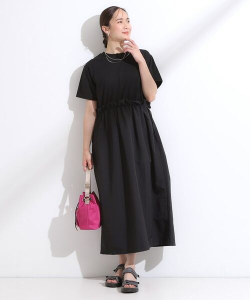 SHOO・LA・RUE / シューラルー ロング・マキシ丈ワンピース | 【S-LL】シルエットが変えられる ドッキングワンピース | 詳細1