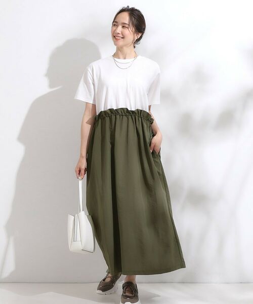 SHOO・LA・RUE / シューラルー ロング・マキシ丈ワンピース | 【S-LL】シルエットが変えられる ドッキングワンピース | 詳細5