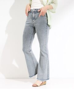 SHOO・LA・RUE / シューラルー デニムパンツ | 【ひんやり/S-LL】ストレッチフレアデニム