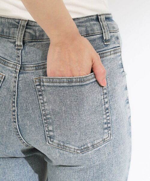 SHOO・LA・RUE / シューラルー デニムパンツ | 【ひんやり/S-LL】ストレッチフレアデニム | 詳細13