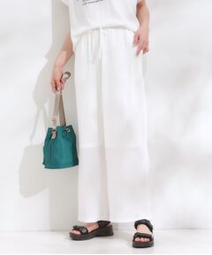 SHOO・LA・RUE / シューラルー パンツ | 【S-LL/セットアップ可】リラックスカジュアルに ぽこぽこイージーパンツ