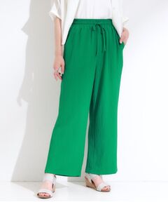 SHOO・LA・RUE / シューラルー パンツ | 【S-LL/セットアップ可】リラックスカジュアルに ぽこぽこイージーパンツ