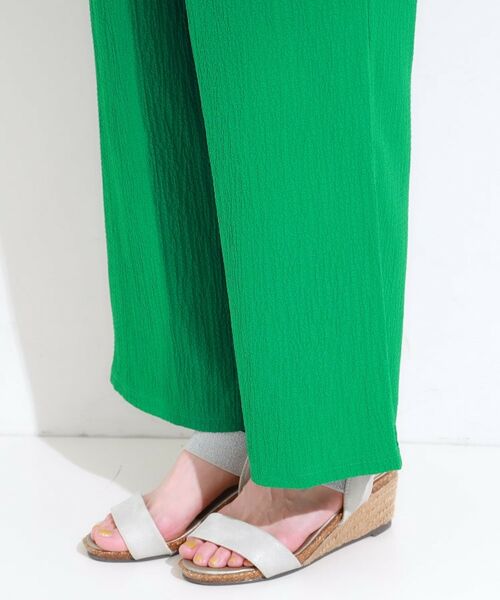 SHOO・LA・RUE / シューラルー パンツ | 【S-LL/セットアップ可】リラックスカジュアルに ぽこぽこイージーパンツ | 詳細23