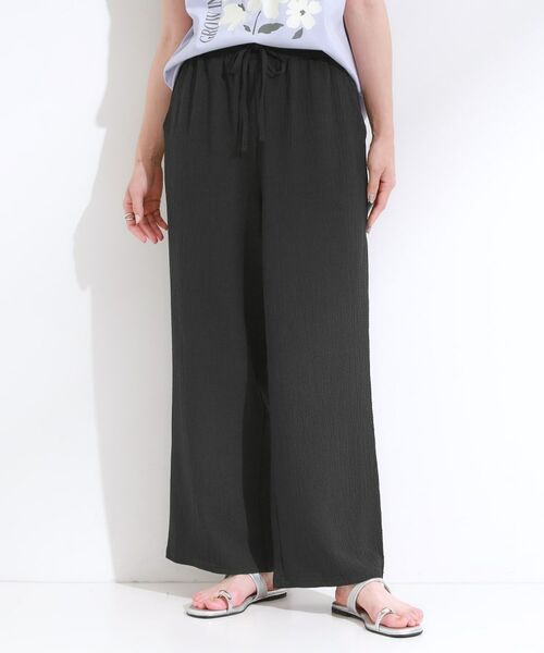 SHOO・LA・RUE / シューラルー パンツ | 【S-LL/セットアップ可】リラックスカジュアルに ぽこぽこイージーパンツ | 詳細6