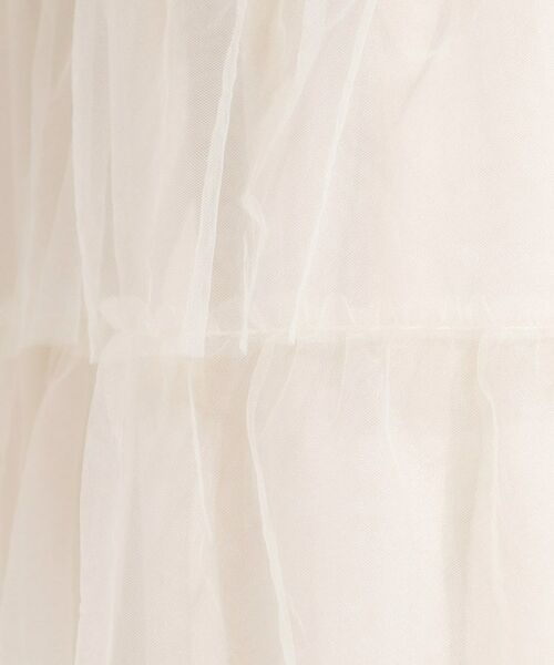 SHOO・LA・RUE / シューラルー ロング・マキシ丈スカート | 【2点セット/S-LL】コーデの主役になる チュールティアードスカート | 詳細6