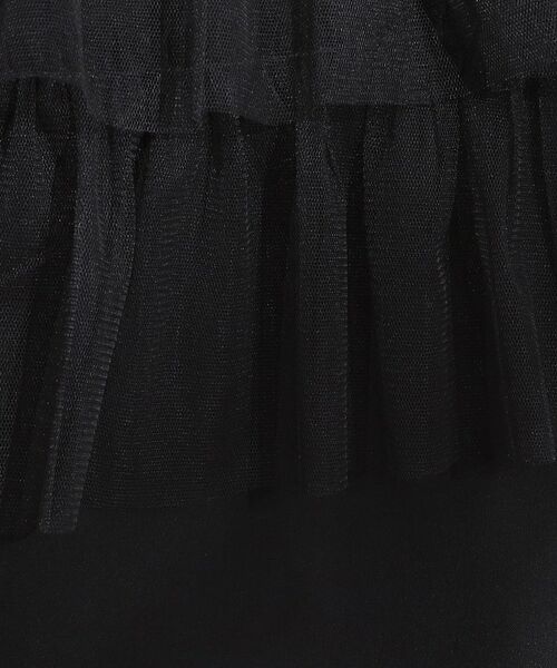 SHOO・LA・RUE / シューラルー シャツ・ブラウス | 【S-LL】一枚でサマ見え チュールドッキングシャツ | 詳細4