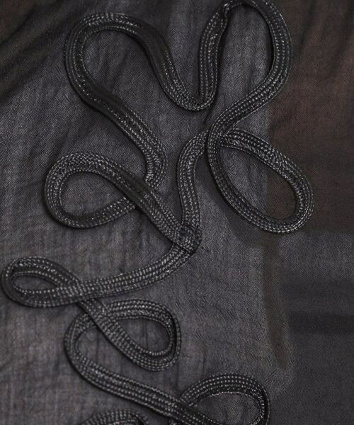 SHOO・LA・RUE / シューラルー シャツ・ブラウス | 【S-LL】一枚で着映え コード刺繍シャツ | 詳細8