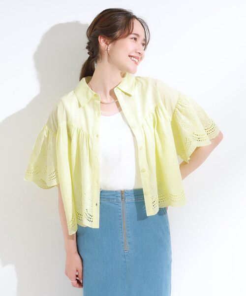 SHOO・LA・RUE / シューラルー シャツ・ブラウス | コーデの主役になる スカラップレースブラウス | 詳細17