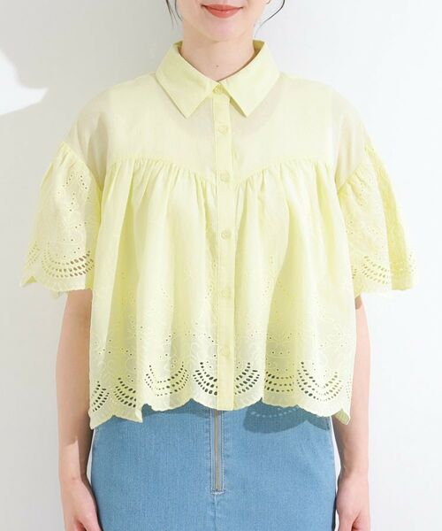 SHOO・LA・RUE / シューラルー シャツ・ブラウス | コーデの主役になる スカラップレースブラウス | 詳細21