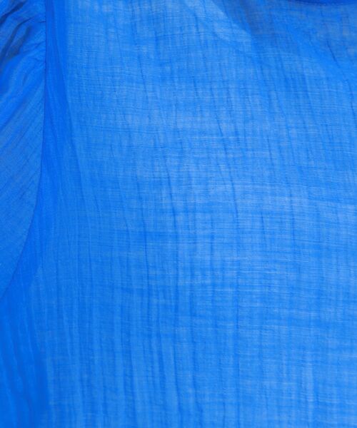 SHOO・LA・RUE / シューラルー シャツ・ブラウス | 【S-LL/前後2WAY】バルーンスリーブが華やか こなれ見えシアーブラウス | 詳細21