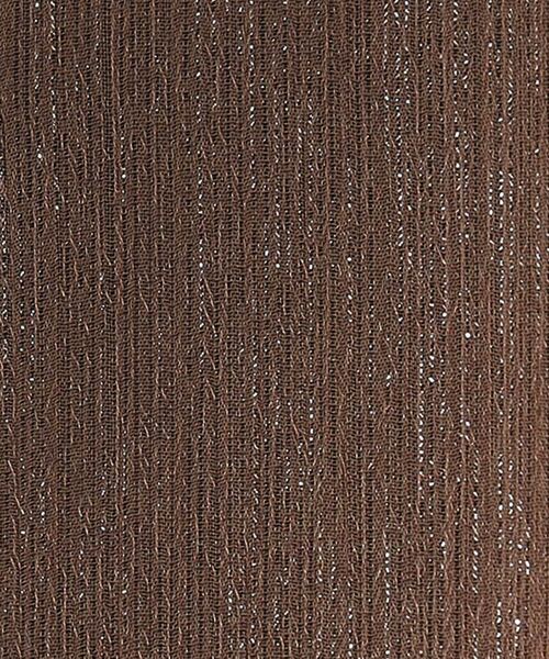 SHOO・LA・RUE / シューラルー シャツ・ブラウス | 大人のシアー感 ラメが華やかな楊柳ポンチョシャツ | 詳細12