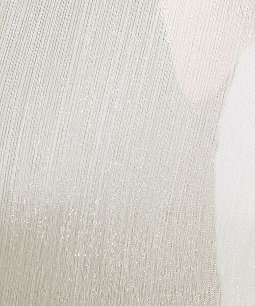 SHOO・LA・RUE / シューラルー シャツ・ブラウス | 大人のシアー感 ラメが華やかな楊柳ポンチョシャツ | 詳細4
